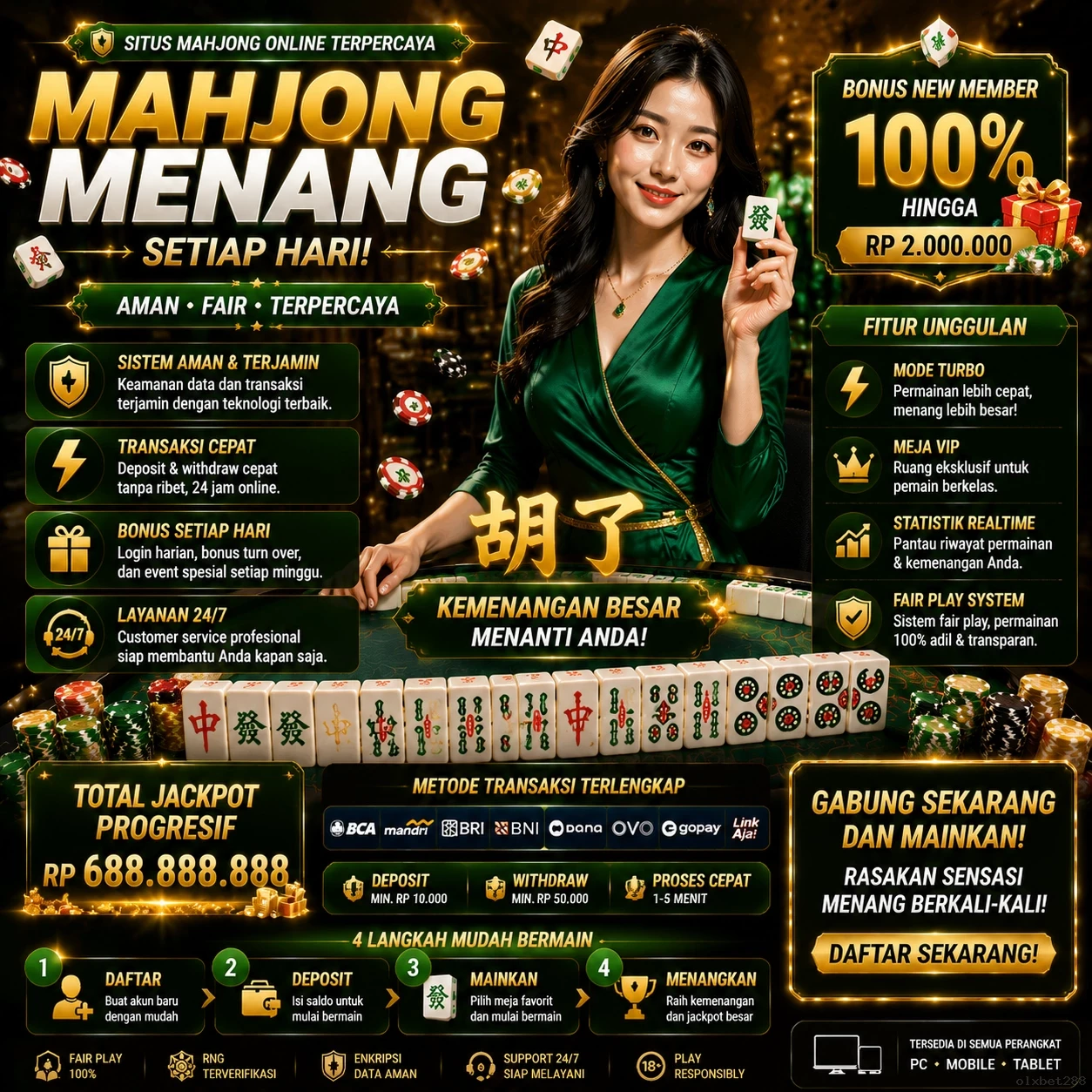 Fitur Garansi Kendala 100% screenshot